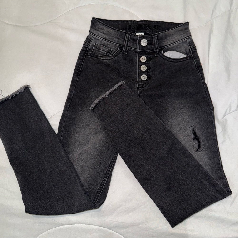 Justice High Rise Black‎ Jeans